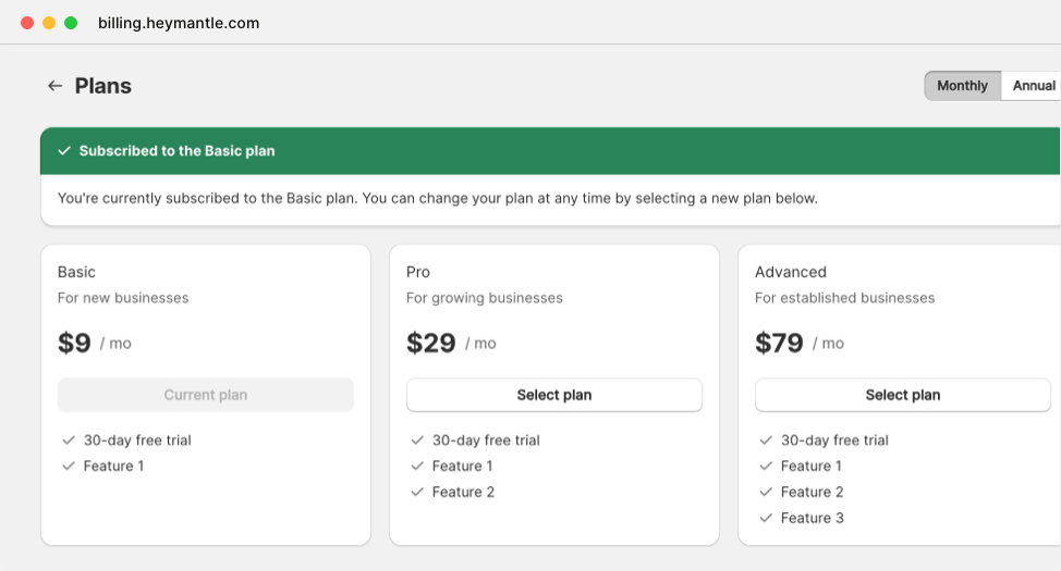 Launch in minutes! Once you've built your page, all you need to do is click 'Save' and add a link from your app.