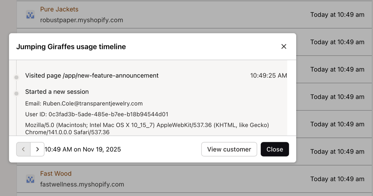 Web Analytics Sessions